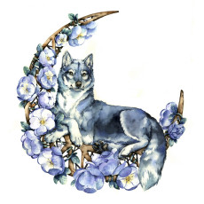 Print - Wolf Moon
